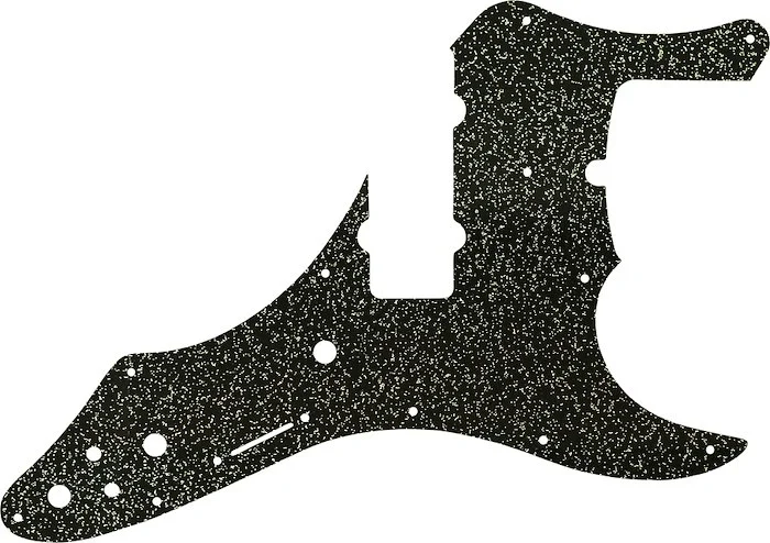 WD Custom Pickguard For Fender Roscoe Beck Signature 5 String Jazz Bass #60BS Black Sparkle 