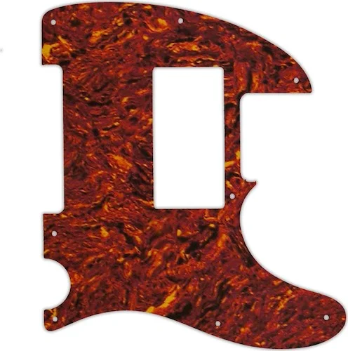 WD Custom Pickguard For Fender Special Edition HH Telecaster #05P Tortoise Shell/Parchment