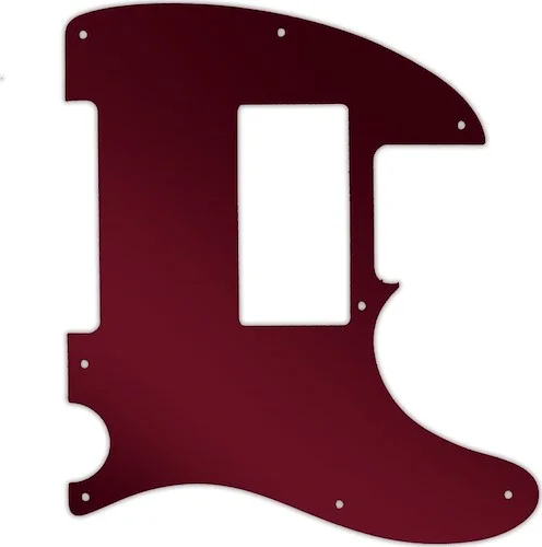 WD Custom Pickguard For Fender Special Edition HH Telecaster #10R Red Mirror