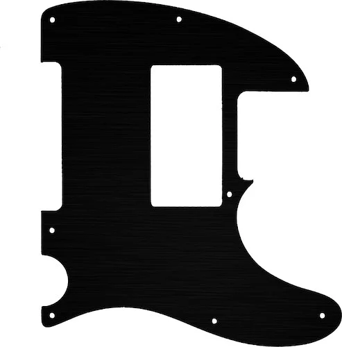 WD Custom Pickguard For Fender Special Edition HH Telecaster #27T Simulated Black Anodized Thin