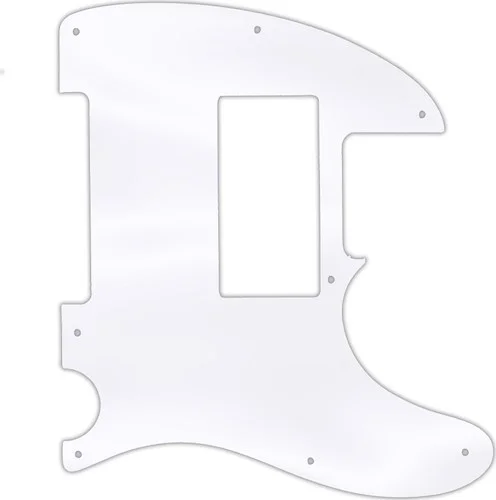 WD Custom Pickguard For Fender Special Edition HH Telecaster #45 Clear Acrylic