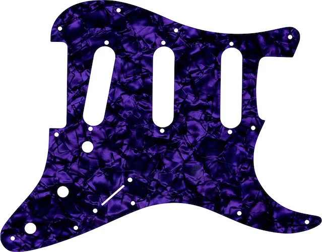 WD Custom Pickguard For Fender Stratocaster #28PR Purple Pearl
