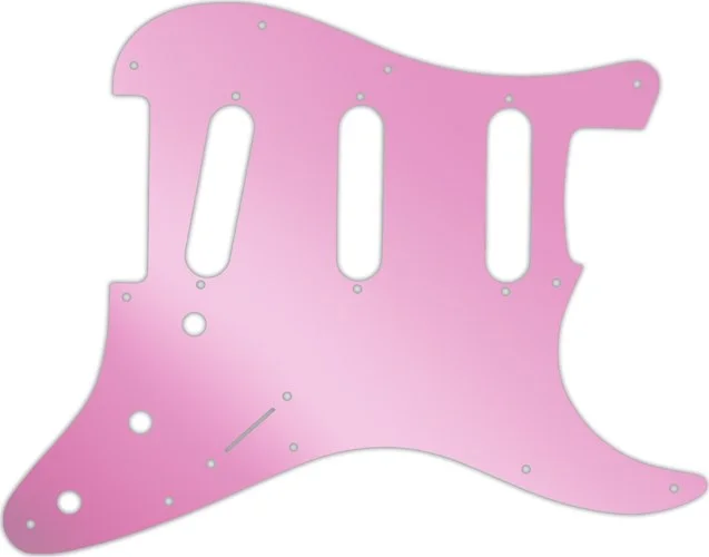 WD Custom Pickguard For Fender Stratocaster #10P Pink Mirror