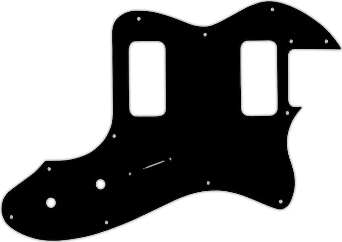 WD Custom Pickguard For Fender Telecaster Thinline Super Deluxe #38 Black/Cream/Black