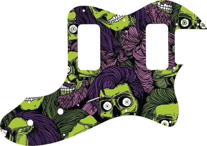 WD Custom Pickguard For Fender Telecaster Thinline Super Deluxe #GHA02 Zombeard Graphic