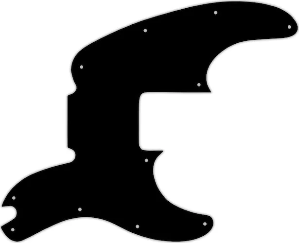 WD Custom Pickguard For Fender Telecaster Bass #38 Black/Cream/Black