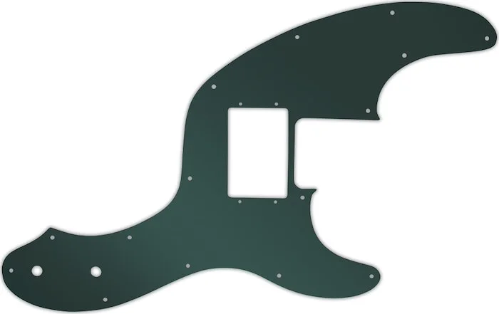 WD Custom Pickguard For Fender Telecaster Bass With Humbucker #10S Smoke Mirror