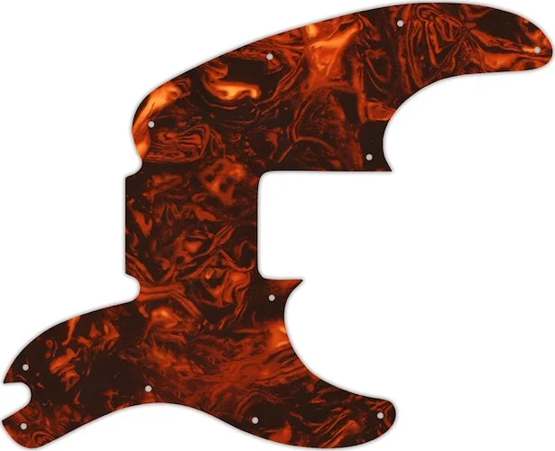 WD Custom Pickguard For Fender Telecaster Bass #05F Faux Tortiose