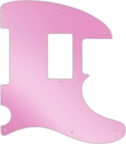 WD Custom Pickguard For Fender Telecaster With Humbucker #10P Pink Mirror