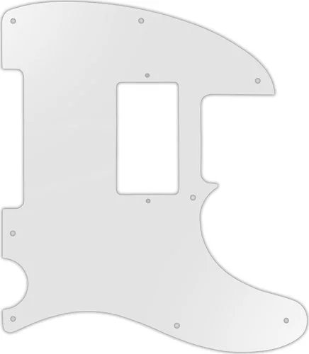 WD Custom Pickguard For Fender Telecaster With Humbucker #22 Translucent Milk White