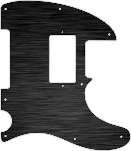 WD Custom Pickguard For Fender Telecaster With Humbucker #27T Simulated Black Anodized Thin