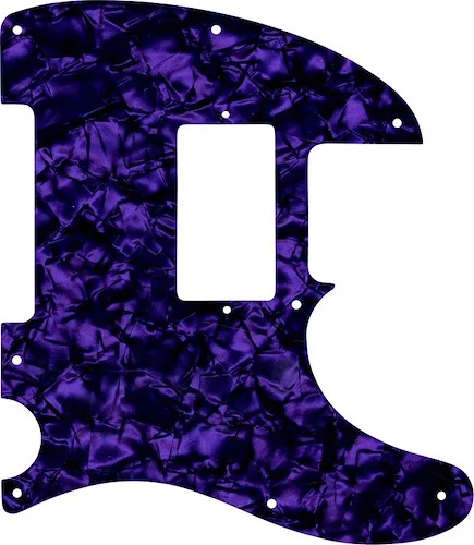 WD Custom Pickguard For Fender Telecaster With Humbucker #28PR Purple Pearl