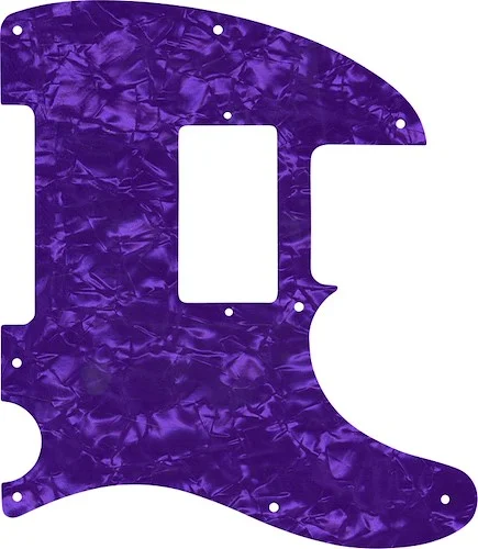 WD Custom Pickguard For Fender Telecaster With Humbucker #28PRL Light Purple Pearl