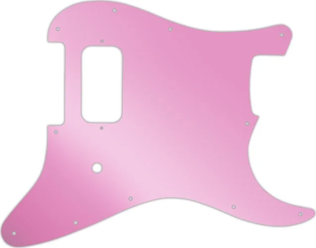 WD Custom Pickguard For Fender Tom Delonge Stratocaster #10P Pink Mirror