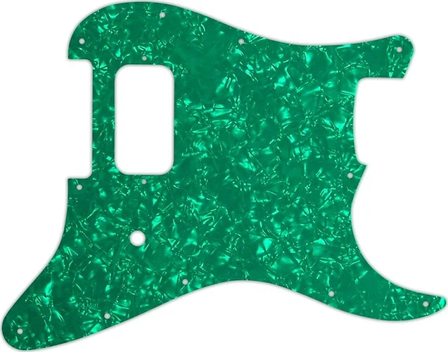 WD Custom Pickguard For Fender Tom Delonge Stratocaster #28GR Green Pearl/White/Black/White
