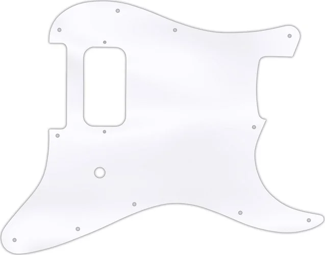 WD Custom Pickguard For Fender Tom Delonge Stratocaster #45T Clear Acrylic Thin