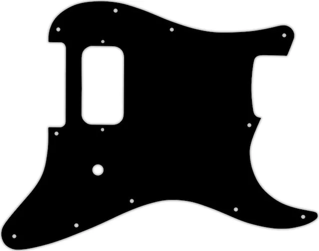 WD Custom Pickguard For Fender Tom Delonge Stratocaster #03G Black/Green/Black