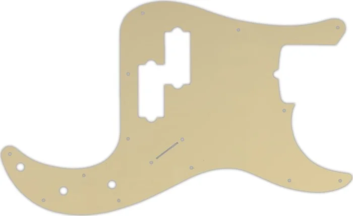 WD Custom Pickguard For Fender Tony Franklin Signature Precision Bass #06B Cream/Black/Cream