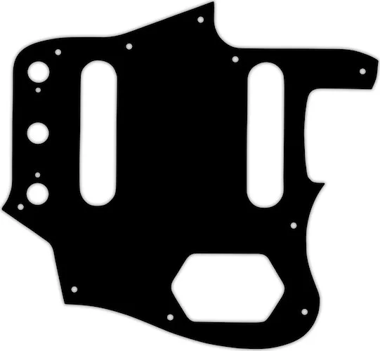 WD Custom Pickguard For Fender USA 1962-1975 Or 1996-1997 Made In Japan Reissue Jaguar #39 Black/#06