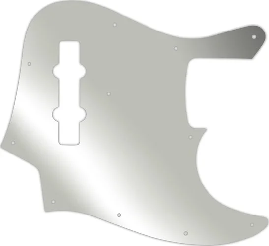 WD Custom Pickguard For Fender 2013-Present Made In Mexico Geddy Lee Jazz Bass #10 Mirror