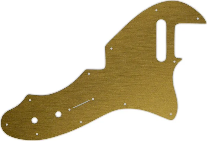 WD Custom Pickguard For Fender USA Vintage Or USA Reissue Telecaster Thinline #14 Simulated Brushed 