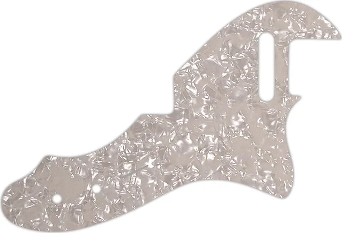 WD Custom Pickguard For Fender USA Vintage Or USA Reissue Telecaster Thinline #28A Aged Pearl/White/ Image