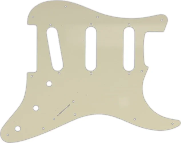 WD Custom Pickguard For Fender VooDoo Jimi Hendrix Tribute Stratocaster #55T Parchment Thin