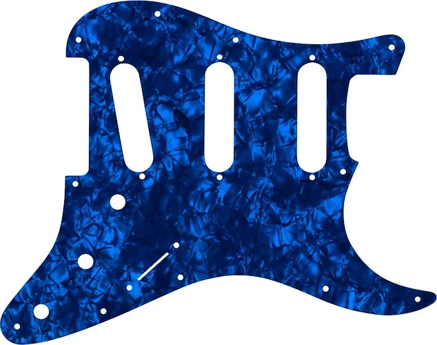 WD Custom Pickguard For Fender VooDoo Jimi Hendrix Tribute Stratocaster #28DBP Dark Blue Pearl/Black/White/Black