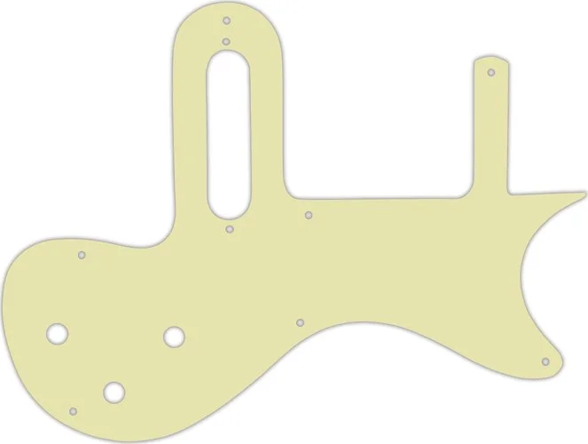 WD Custom Pickguard For Gibson 1 Pickup Melody Maker #34 Mint Green 3 Ply