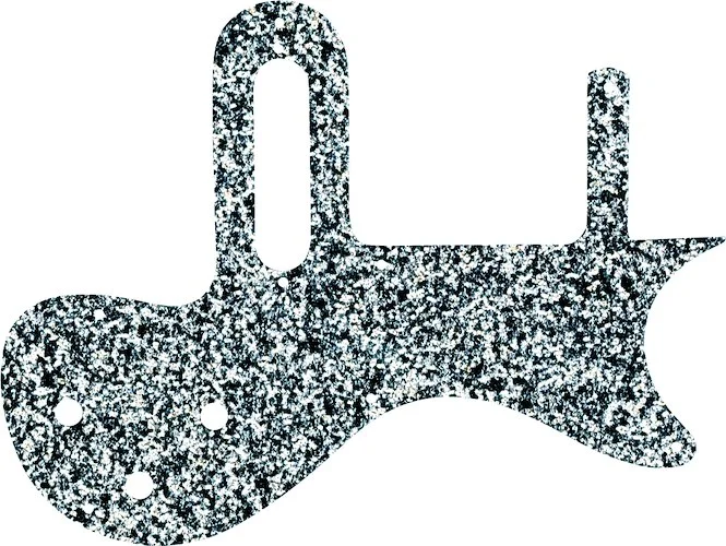 WD Custom Pickguard For Gibson 1 Pickup Melody Maker #60SS Silver Sparkle