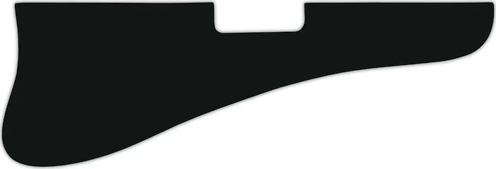 WD Custom Pickguard For Gibson 1956-1969 ES-125 T #01A Black Acrylic