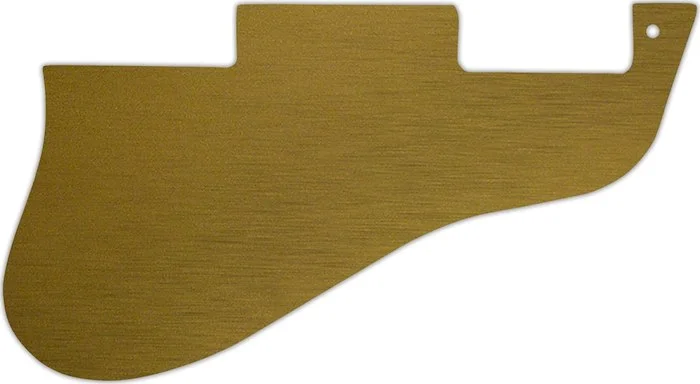 WD Custom Pickguard For Gibson Vintage 1960's ES-335 #14 Simulated Brushed Gold/Black PVC
