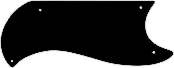 WD Custom Pickguard For Gibson 1961-1963 Half Face SG Custom #03P Black/Parchment/Black