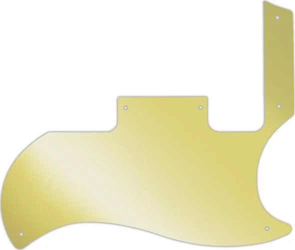 WD Custom Pickguard For Gibson 2010-2012 '60s Tribute SG Special #10GD Gold Mirror