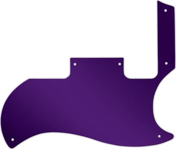 WD Custom Pickguard For Gibson 2010-2012 '60s Tribute SG Special #10PR Purple Mirror