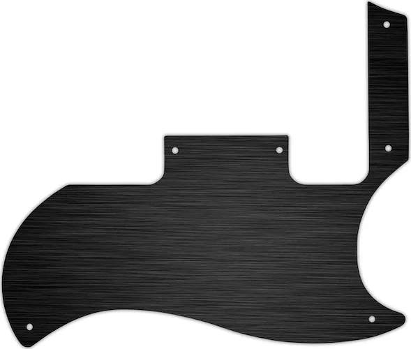 WD Custom Pickguard For Gibson 2010-2012 '60s Tribute SG Special #27T Simulated Black Anodized Thin