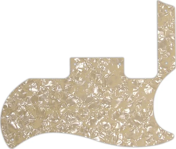 WD Custom Pickguard For Gibson 2010-2012 '60s Tribute SG Special #28C Cream Pearl/Cream/Black/Cream