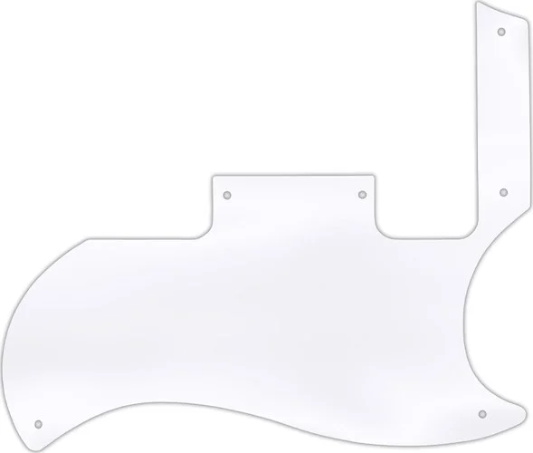 WD Custom Pickguard For Gibson 2010-2012 '60s Tribute SG Special #45 Clear Acrylic
