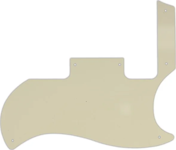 WD Custom Pickguard For Gibson 2010-2012 '60s Tribute SG Special #55 Parchment 3 Ply