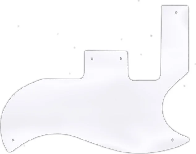 WD Custom Pickguard For Gibson 1961-1970 SG Special #45 Clear Acrylic