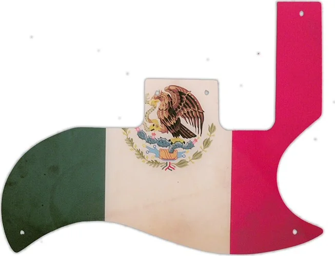WD Custom Pickguard For Gibson 1961-1970 SG Special #G12 Mexican Flag Graphic