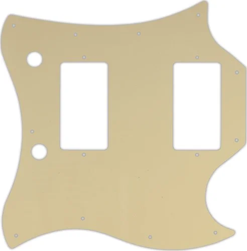 WD Custom Pickguard For Gibson 1963-1970 Full Face SG #06T Cream Thin