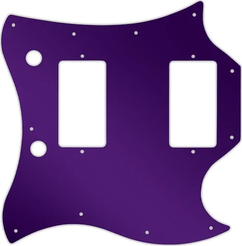 WD Custom Pickguard For Gibson 1963-1970 Full Face SG #10PR Purple Mirror