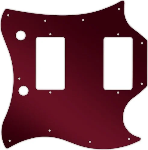 WD Custom Pickguard For Gibson 1963-1970 Full Face SG #10R Red Mirror