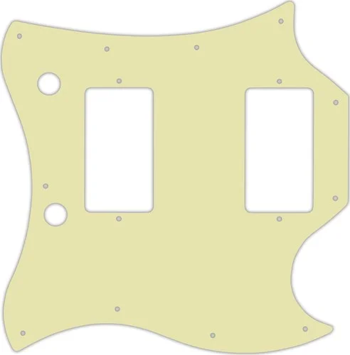 WD Custom Pickguard For Gibson 1963-1970 Full Face SG #34S Mint Green Solid
