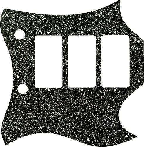 WD Custom Pickguard For Gibson 1964-1970 Full Face SG Custom #60BS Black Sparkle 