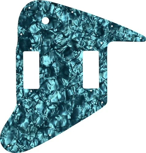 WD Custom Pickguard For Gibson 1965-2018 Non-Reverse Firebird #28AQ Aqua Pearl/Black/White/Black