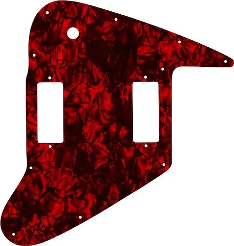WD Custom Pickguard For Gibson 1965-2018 Non-Reverse Firebird #28DRP Dark Red Pearl/Black/White/Black