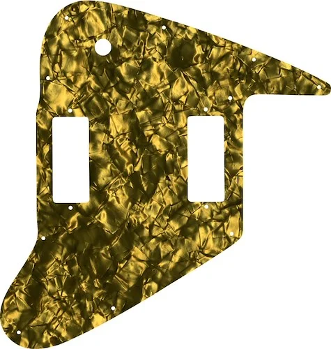 WD Custom Pickguard For Gibson 1965-2018 Non-Reverse Firebird #28GD Gold Pearl/Black/White/Black