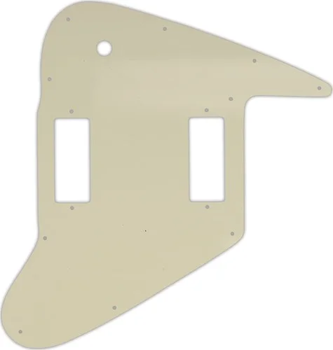 WD Custom Pickguard For Gibson 1965-Present Non-Reverse Firebird #55S Parchment Solid
